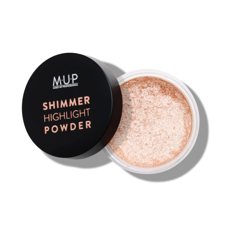 Illuminante per Viso e Corpo Shimmer Highlight Powder MUP 