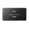 Palette trio Coral Cheeks MUP